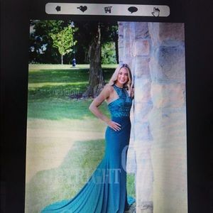 Blue Sherri hill dress